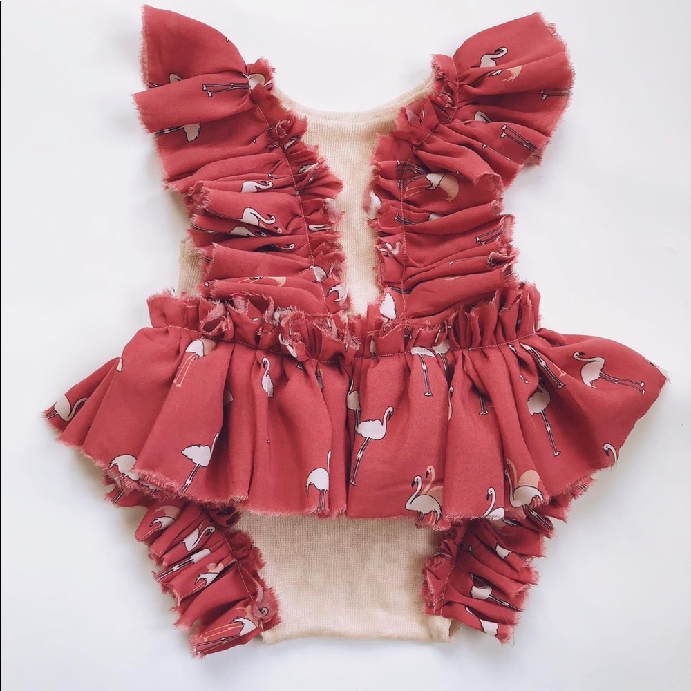 My Darling Emma OOAK Flamingo 2-piece